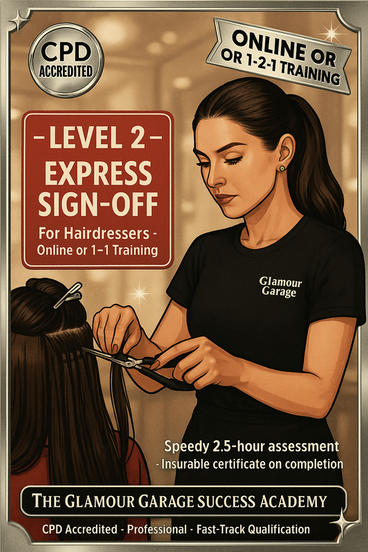 Level 2 - Hair Extensions Course - Professional Sign Off