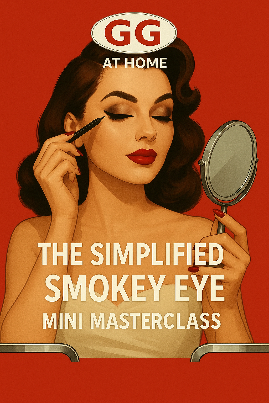 The Simplified Smokey Eye at Home