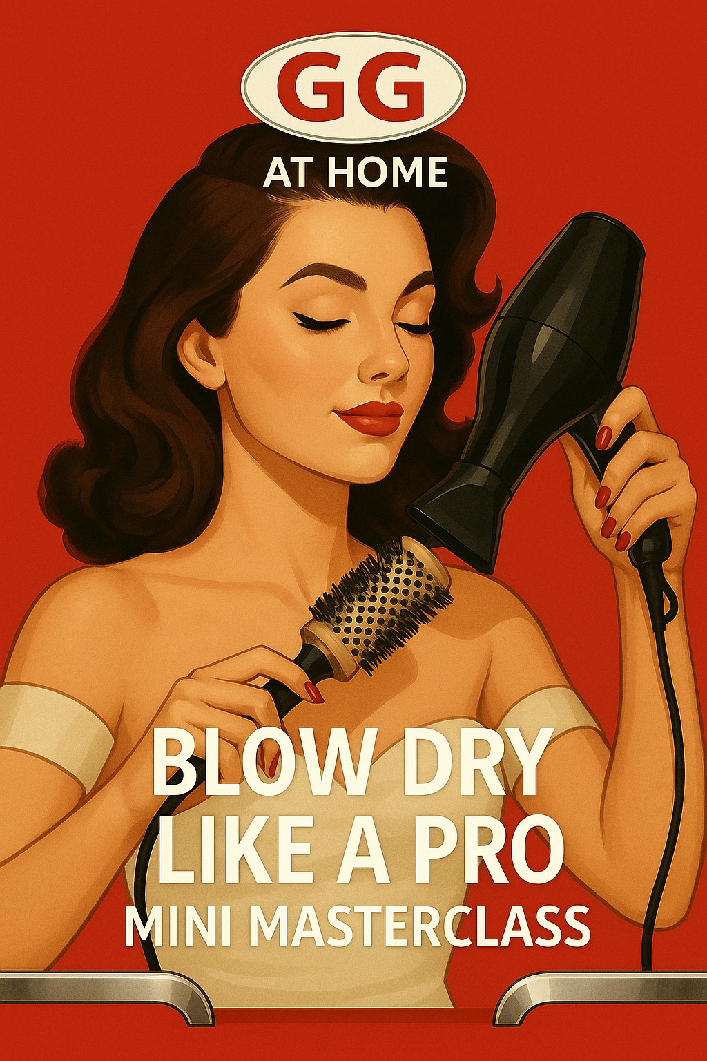 Blow Dry Like a Pro at Home